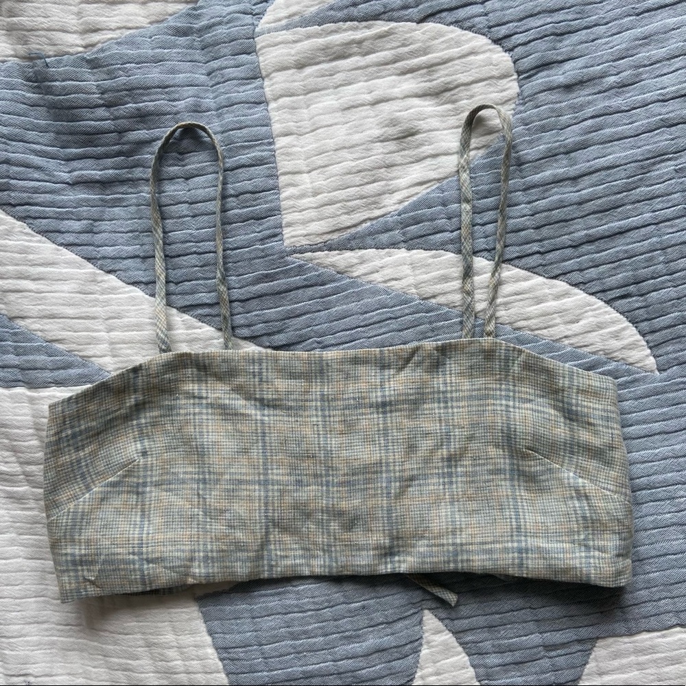 Linen Crop Top